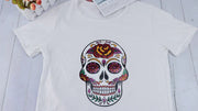 HTVRont: Sugar Skull T-Shirt Made by Glitter Vinyl