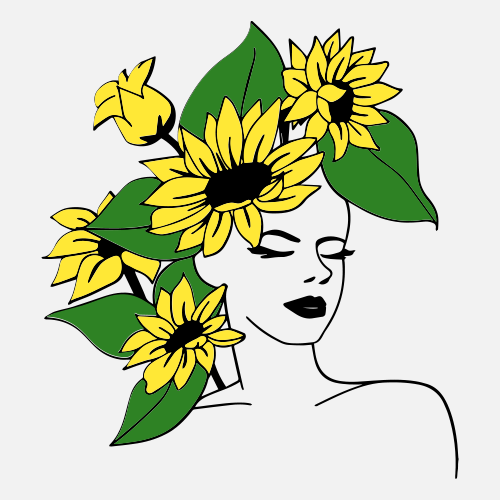 【MEMBER ONLY】Ms. Sunflower SVG