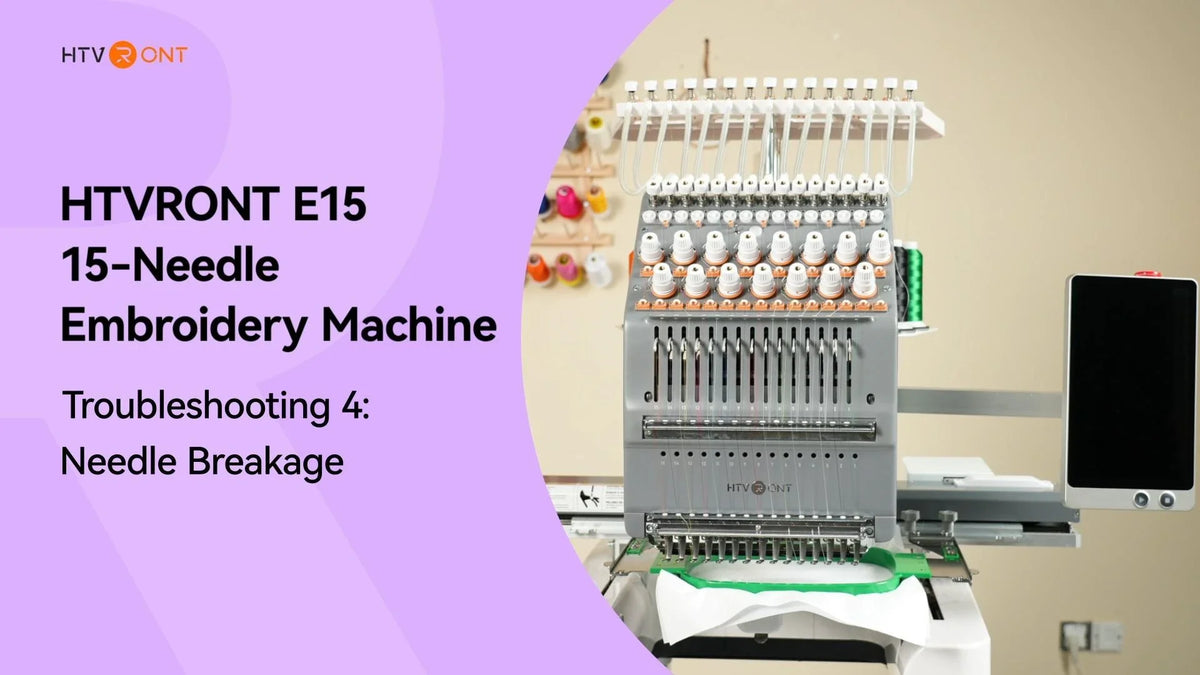 How to Fix Needle Breakage on the E15 Embroidery Machine - blog cover