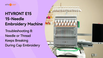 Needle or Thread Keeps Breaking During Cap Embroidery - E15 Troubleshooting 8