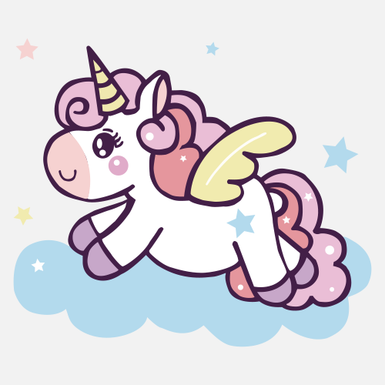【MEMBER ONLY】Rainbow Horse SVG