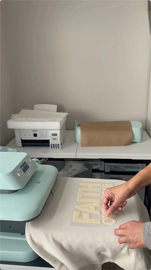 Tips to Using Puff Vinyl with Auto Heat Press 1