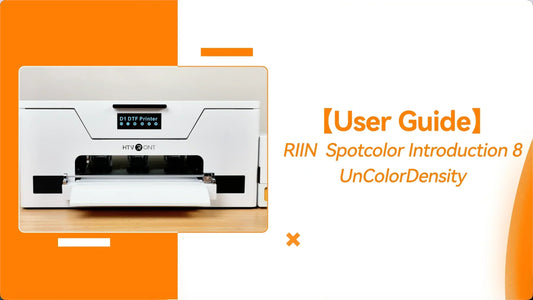 UnColorDensity - RIIN Spotcolor Introduction 8 - DTF Printer Software Guide