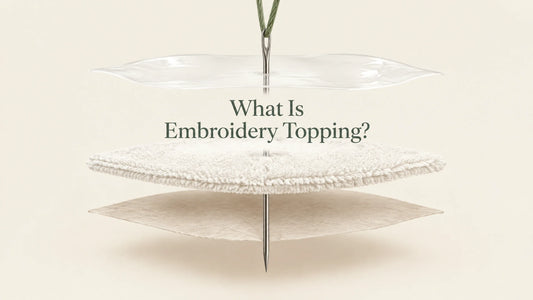 What Is Embroidery Topping