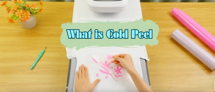 What is Cold Peel-Blog cover-Cold peel a HTV Vinyl after heat pressing