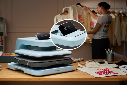 This is a cover image about  Automatic heat press II.