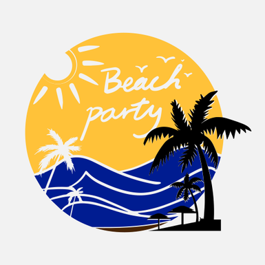 【MEMBER ONLY】Beach Party SVG