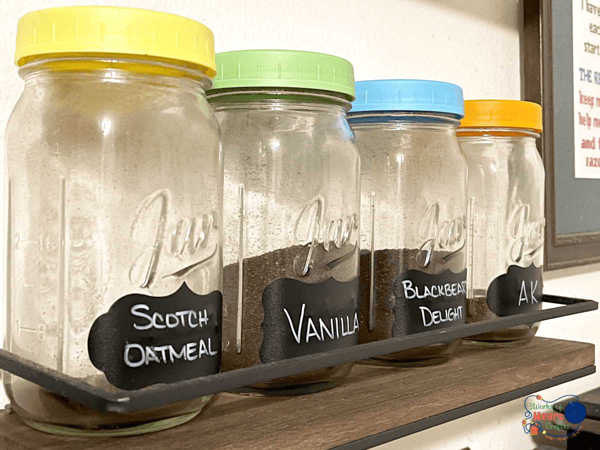 This is a cover image about jar labels.