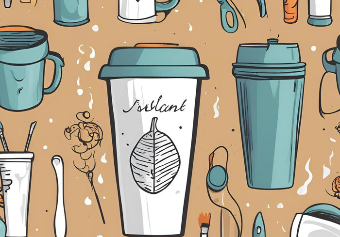 This cover picture has a couple of tumblers on it.