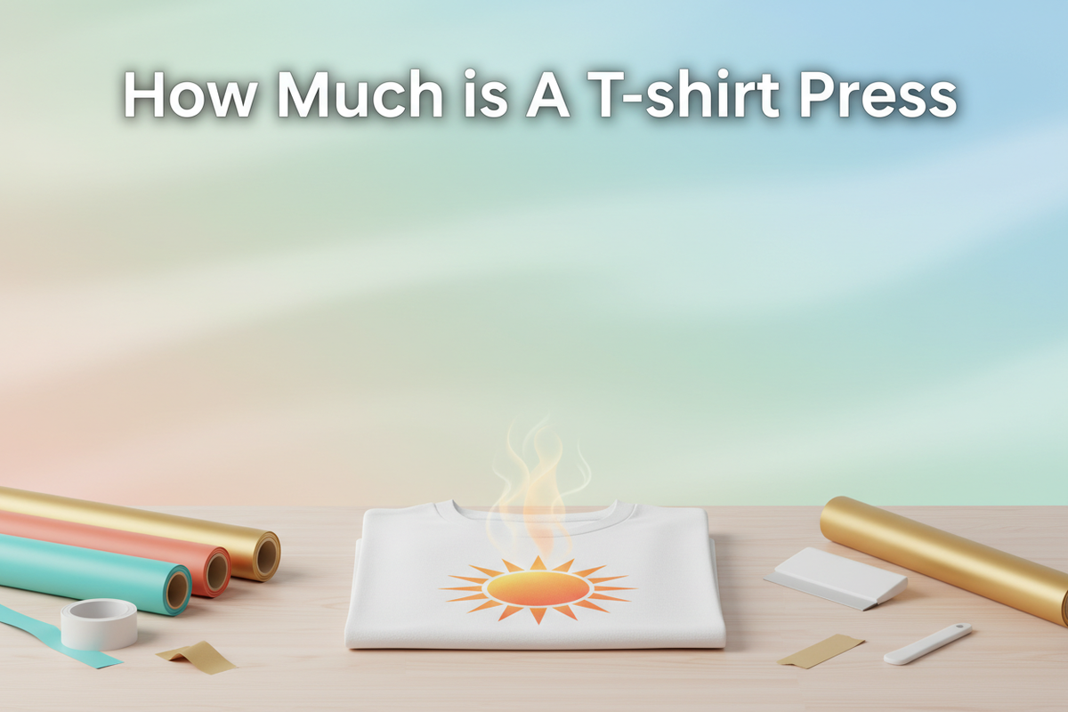How Much is A T-shirt Press-Cover