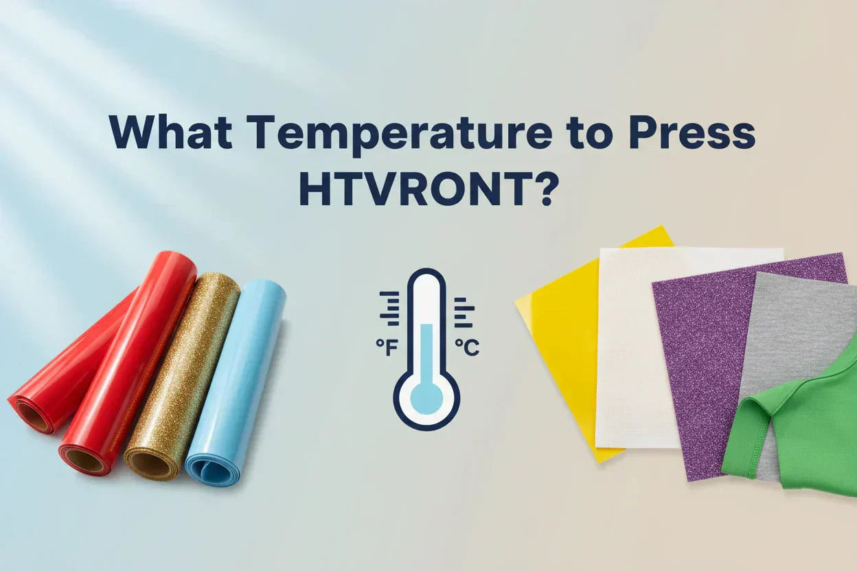 What Temperature to Press HTVRONT [2026 Updated]