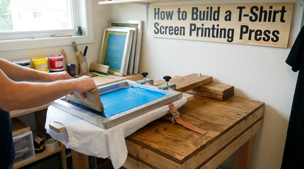 How to Build a T-Shirt Screen Printing Press