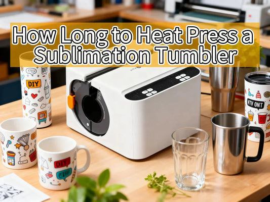 How Long to Heat Press a Sublimation Tumbler?