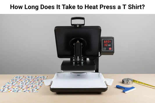 How Long Does It Take to Heat Press a T Shirt