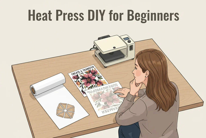 Understand HTV, DTF, and Sublimation