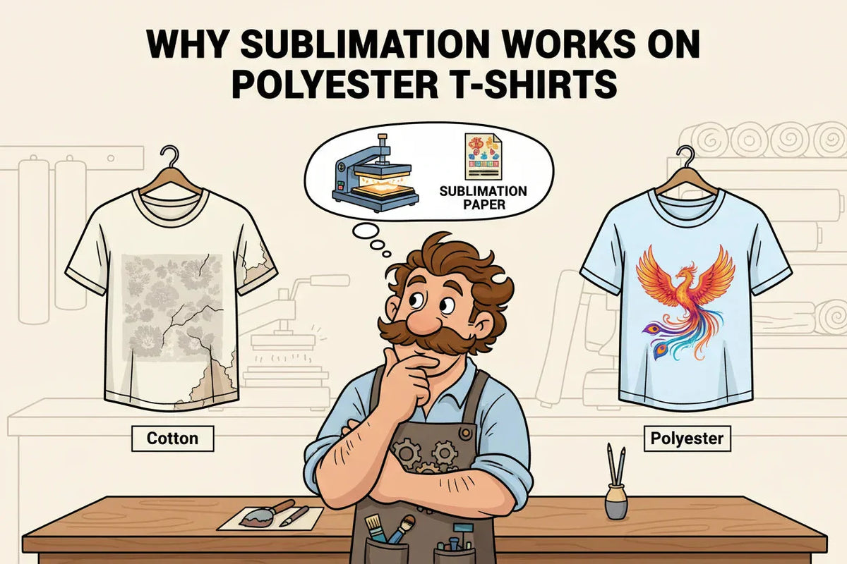 Why Sublimation Works on Polyester T-Shirts