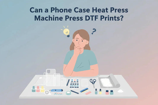 Can a Phone Case Heat Press Machine Press DTF Prints