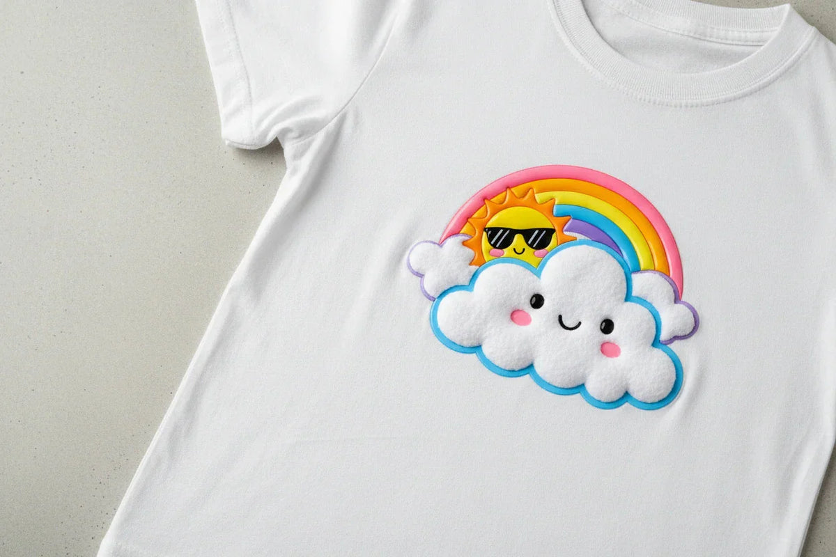 DIY Tips for Heat Press a Combo Design of Puff Vinyl and Regular HTV