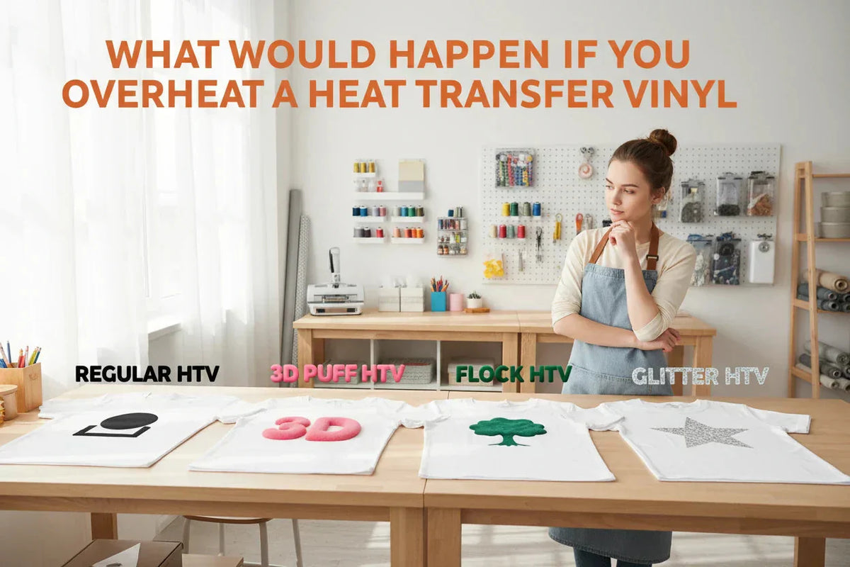 What Would Happen If You Overheat a Heat Transfer Vinyl