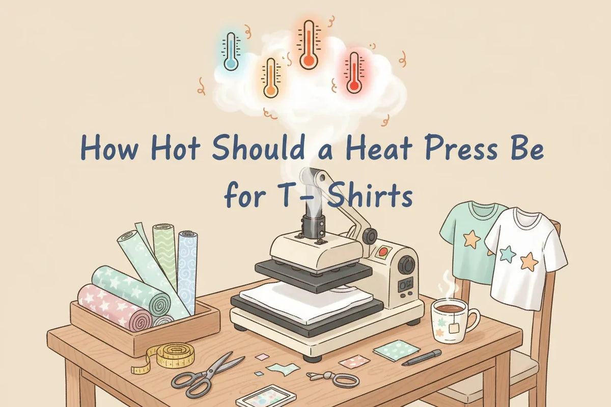 How Hot Should a Heat Press Be for T-Shirts