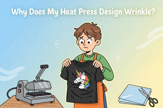 Why Does My Heat Press Design Wrinkle