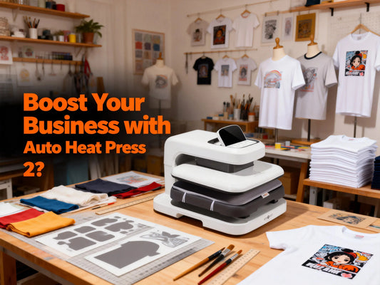 5 Reasons Why HTVRONT Auto Heat Press 2 Is Perfect for Your Business