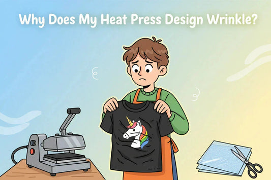 Why Does My Heat Press Design Wrinkle