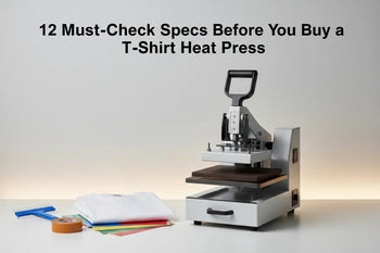 12 Must-Check Specs Before You Buy a T‑Shirt Heat Press in 2026