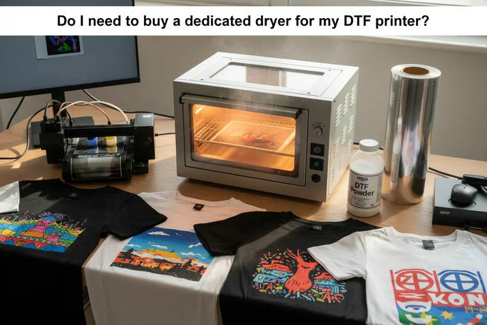 Do I need to buy a dedicated dryer for my DTF printer?