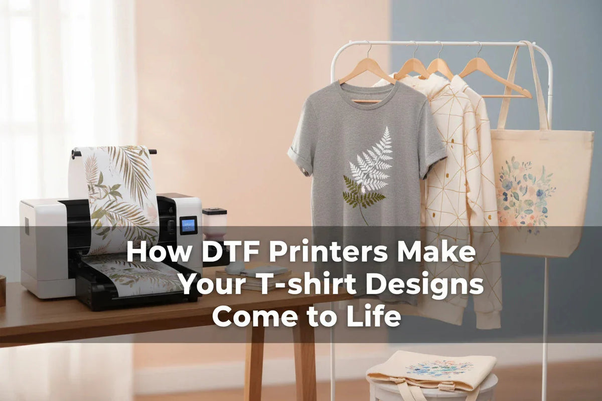 How DTF Printers Make Your T-shirt Designs Come to Life