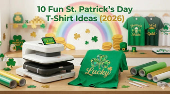 10 Fun St. Patrick’s Day T-Shirt Ideas You Can Make with a Heat Press (2026 Guide)