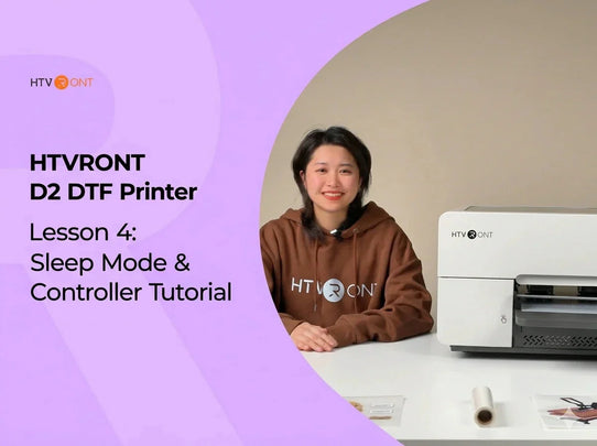 What is Sleep Mode of D2 DTF Printer - D2 Lesson 4