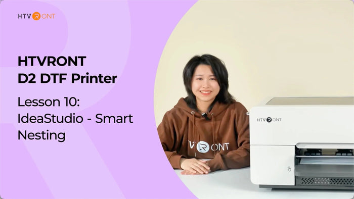 IdeaStudio - Smart Nesting - D2 DTF Printer Lesson 10