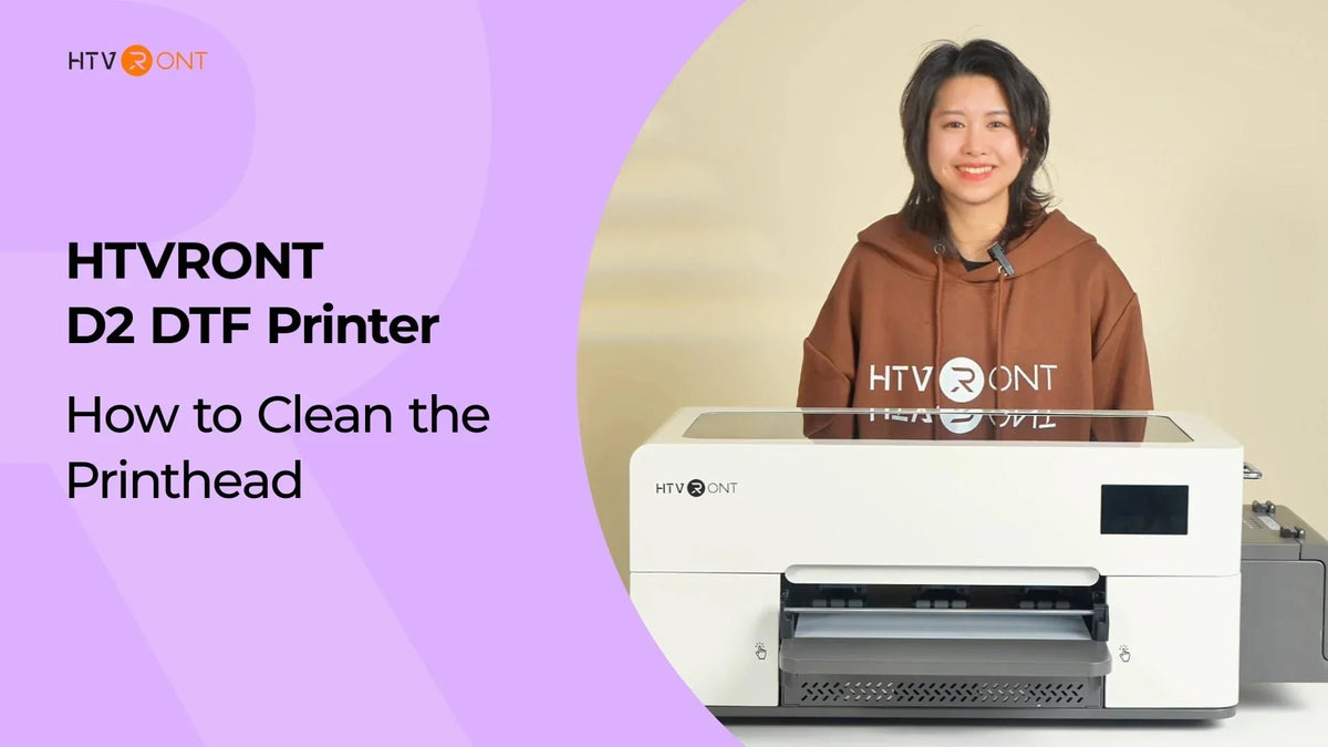 How to Clean the Printhead of DTF Printer - D2 DTF Printer Maintenance Guide
