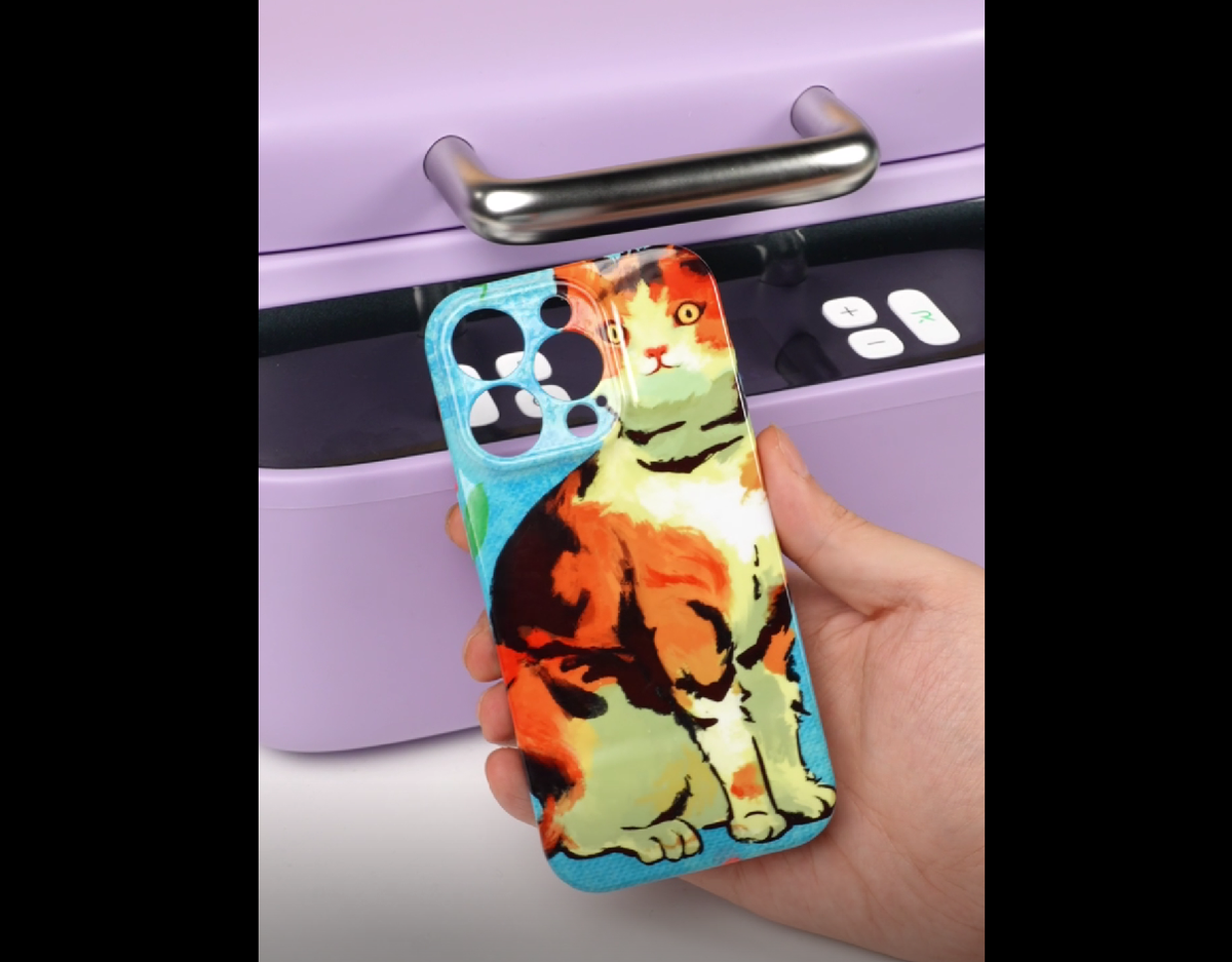 This is a cover image about DIY cat phone case.