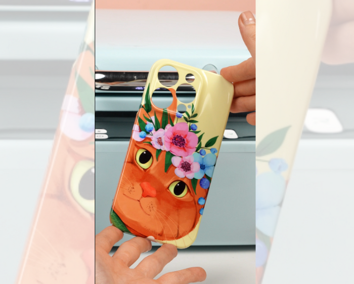 This is a cover image about DIY bunny and cat phone cases.