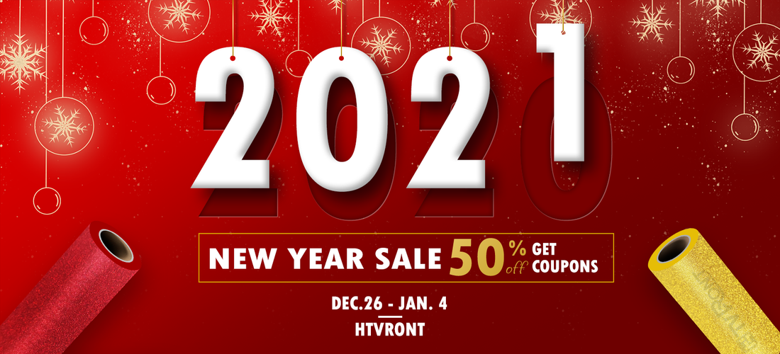 Happy New Year- HTVRont Big Sale