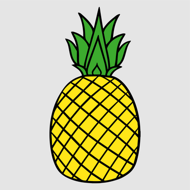 【MEMBER ONLY】Pineapple SVG