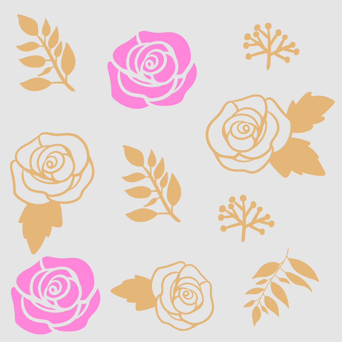 【MEMBER ONLY】Rose Pattern SVG