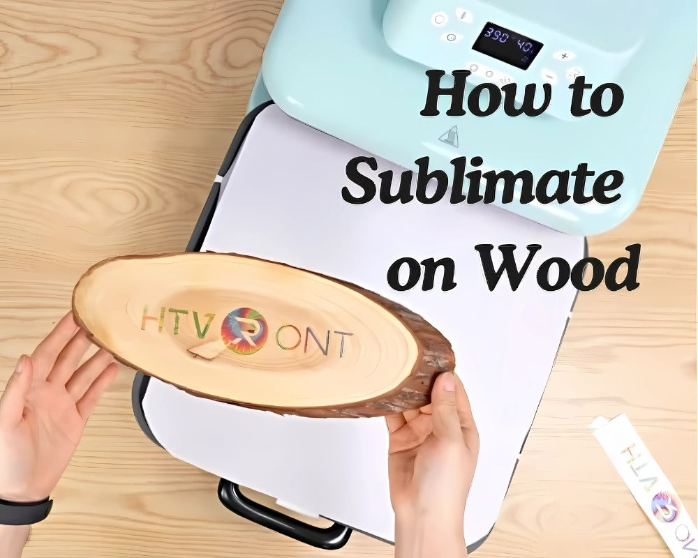 This is a cover image about sublimate on wood.