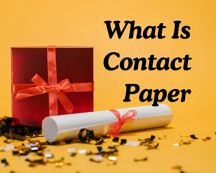 This is a cover image about contact paper.