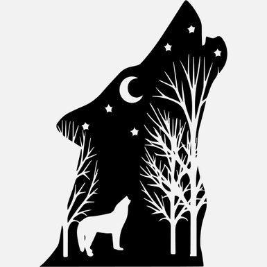 【MEMBER ONLY】Wolf SVG