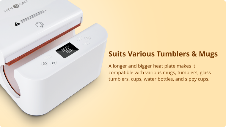 Save＄90]Amazing box D-Tumbler Heat Press Machine + Sublimation Materi –  HTVRONT