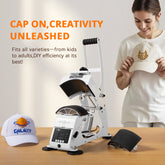 HTVRONT Manual Hat Heat Press Machine 110V - (2 Colors)