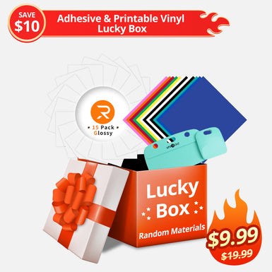 [SAVE $10] Adhesive & Printable Vinyl Lucky Box