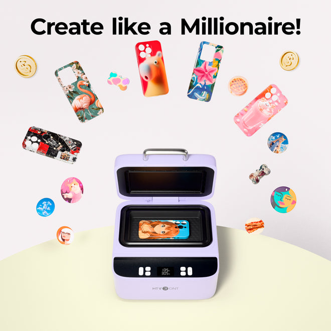 HTVRONT H17 Phone Case Heat Press(Standard Kit)