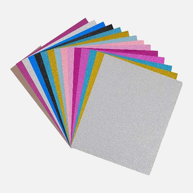 Aazon.co: TECKWRAP Glitter Vinyl Heat Transfer For T Shirts HTV Iron - View #10