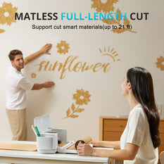 Heat Transfer Vinyl + Adhesive Vinyl Bundle [Buy Bundle Get Free Cutting Machine]