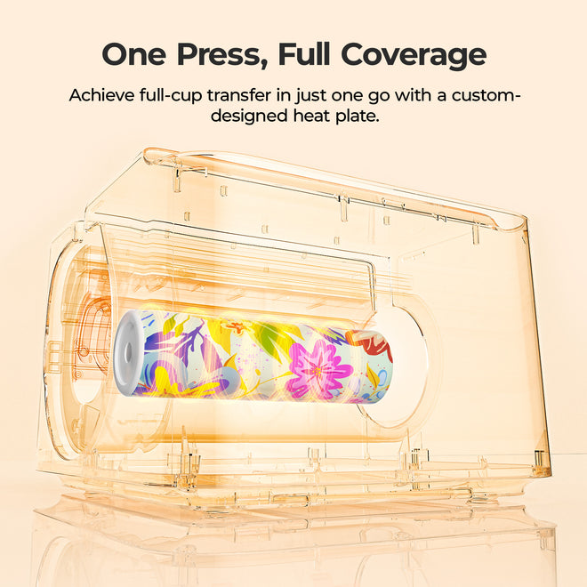 HTVRONT A200 Auto Tumbler Heat Press,  A200 Standard Kit A