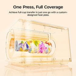 HTVRONT A200 Auto Tumbler Heat Press, Start-up Kit - Bubble Blue(Sold Out)